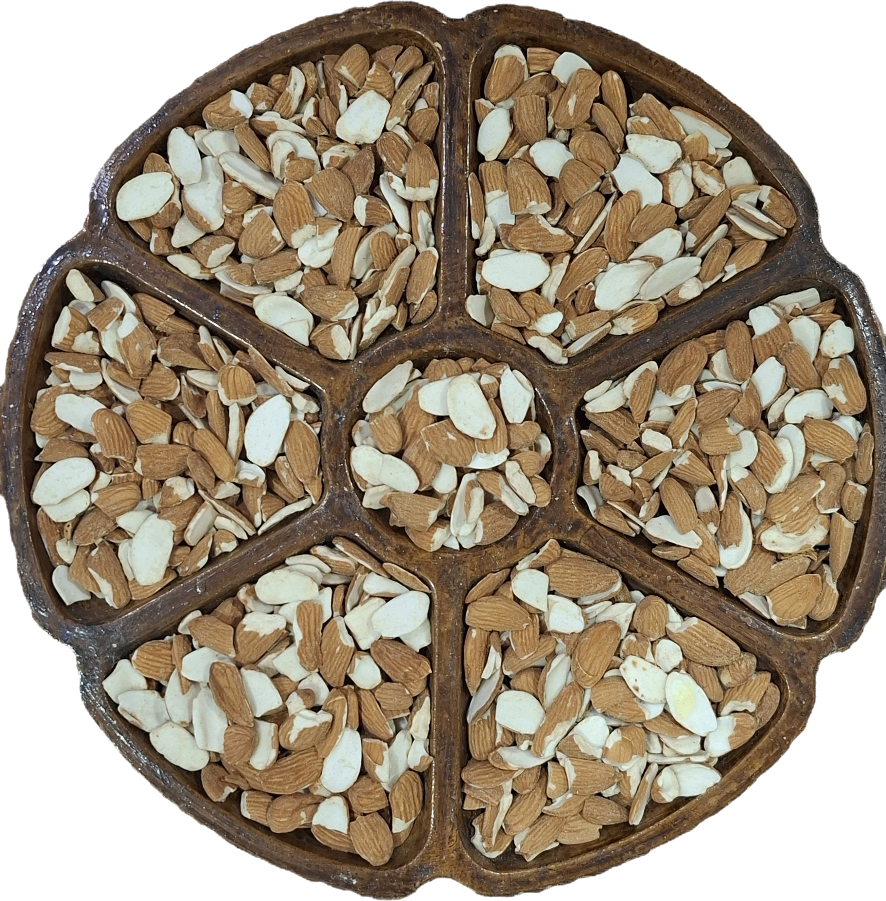 مغز بادام شکسته.لپه مامایی